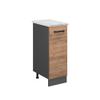 Vicco R-Line Pull-Out Base Cabinet, Goldkraft Oak, 30 cm view 1