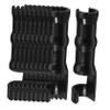 ABS Greenhouse Clips for 21–23 cm Pipes, Black view 1
