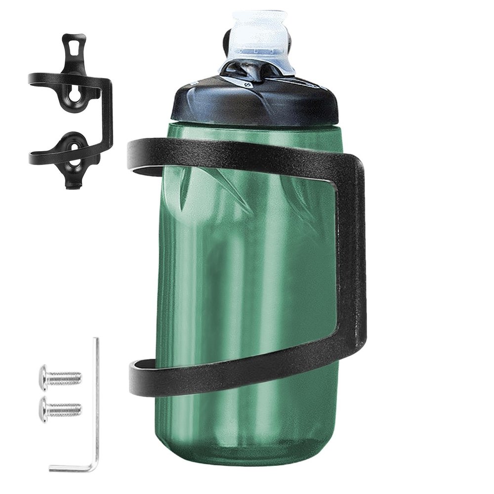 Bicycle Water Bottle Holder, Lightweight Aluminum Handlebar Cage with Screws
