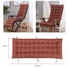 GAOXIAO Outdoor Chaise Lounge Cushion with Printed Pattern view 4