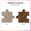Traditional Russian Cranberry Puzzle Acrylic Plaque view 2