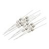 VWWJCCRO 100-Pack 3.6 × 10 mm Fast-Acting Glass Tube Fuses with Leads, 0.5–10 A, 250 V (Fast-Acting F, 5 A) view 2