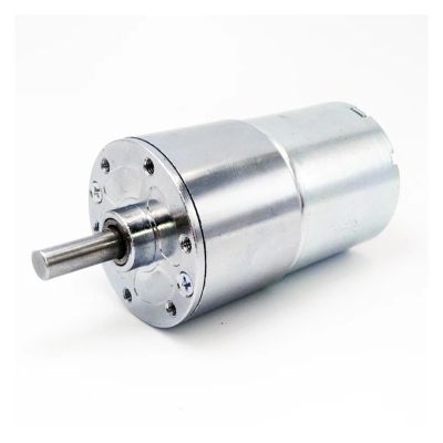JCQXJJLWN GA37RG DC Geared Motor, 24 V/12 V, 5–300 rpm