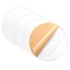 JIEYUZYUO 4-Piece Clear Acrylic Discs, 100 mm Diameter, 6 mm Thick, for Painting, Picture Frames, DIY Projects and Crafts view 1