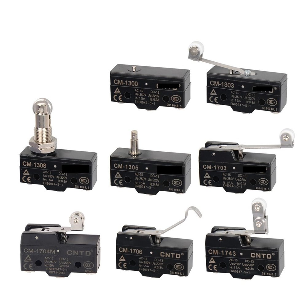 XTVVTODJXT CM-1 Series Horizontal Limit Switch with Roller Travel Switch Block Cover (CM-1301)