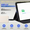 RIIEYOCA 240W Short USB-C Cable, 90-Degree, 40Gbps view 3