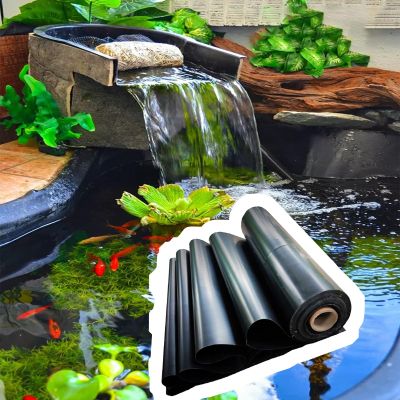 Waterproof UV- and Weather-Resistant Flexible HDPE Pond Liner, Easy to Install, 41.0 m 34.0 m 71.50 m 1410.0 m