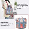 Illuminate Foldable Large-Capacity Dry-Wet Separation Drawstring Sports Backpack (G) view 4