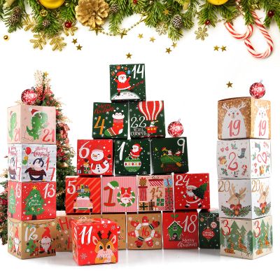 24 Fillable Boxes, Advent Calendar 2025