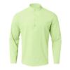 Men's Long-Sleeve Slim-Fit Casual Pineapple Plaid Button-Down Shirt, Green, XL view 4