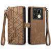Brown PU Leather Flip Case for Oppo Reno9 Pro 5G/Reno9 5G view 1