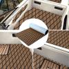 TFDRSEXVD Boat Flooring - EVA Foam Boat Deck Marine Mat, Self-Adhesive Flooring for Motorboats, Yachts, Kayaks and RVs, Brown, 190 x 70 cm view 2