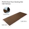 TFDRSEXVD Boat Flooring - EVA Foam Boat Deck Marine Mat, Self-Adhesive Flooring for Motorboats, Yachts, Kayaks and RVs, Brown, 190 x 70 cm view 4
