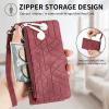 Rfvzubemok Case for Honor Play 7T Pro 5G, Red view 4