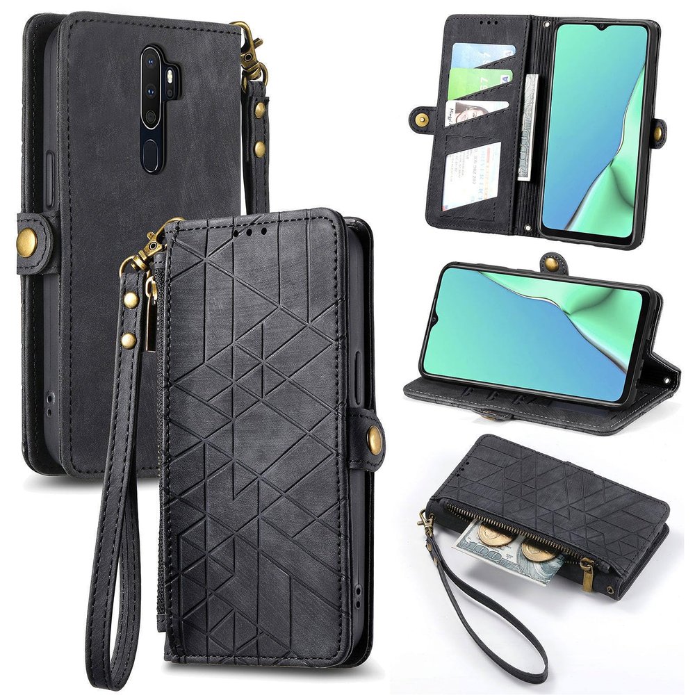 Rfvzubemok Flip Case for LG Stylo 3 / Stylo 3 Plus / Stylus 3, Black