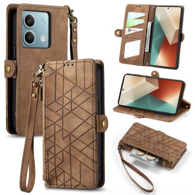 Rfvzubemok Flip Wallet Case Compatible with Vivo iQOO 10 Pro 5G, Brown