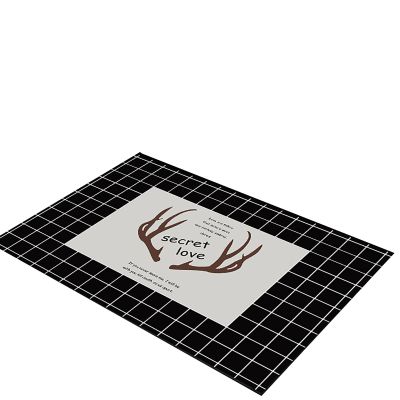 Pevfeciy Non-Slip Bathroom Mat, Quick-Drying, Absorbent, Washable, 80 x 100 cm