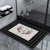 Pevfeciy Non-Slip Bathroom Mat, Quick-Drying, Absorbent, Washable, 80 x 100 cm view 2