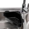 Triangular Stainless Steel Kitchen Sink Drain Basket view 1