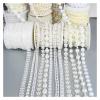 2-Yard Faux Pearl Chain Trim for DIY, Wedding & Home Decor (B03-5) view 3