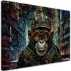 KunstLoft "Cyber Simian Sentinel 1" Canvas Print, 60 x 40 cm, Landscape view 1