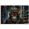 KunstLoft "Cyber Simian Sentinel 1" Canvas Print, 60 x 40 cm, Landscape view 3