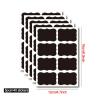 Colorful Chalkboard Labels: Round, Rectangular, and Heart-Shaped Stickers view 2