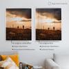 Ohio Plastic Frame for 54 x 60 cm Picture, Silver, with Acrylic Glazing view 3