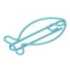 100 Fish-Shaped Metal Paper Clips for Document Organization view 4