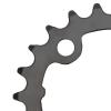 Fydun 22T Bicycle Chainring, 8/9/10-Speed Crankset, Carbon Steel, 64 mm Replacement Chainring view 2