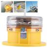 Solar LED Marine Beacon Light, 360° Flashing, IP68 Waterproof view 2