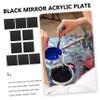 Black Acrylic Sheets, 10-Piece Set for Painting and Crafts view 2