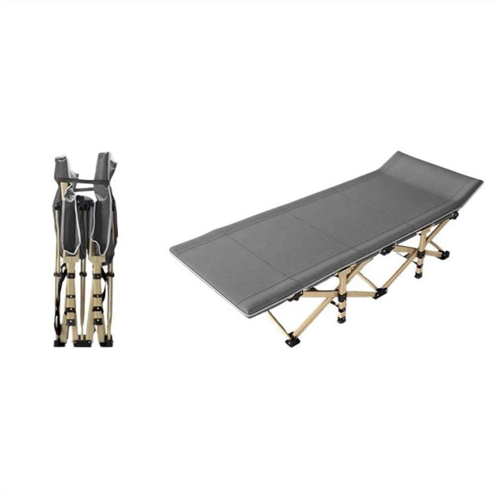 ISCBAFYX Folding Bed, Portable Single Bed and Outdoor Camping Lounger