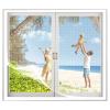 Window Insect Screen 155 x 190 cm, Washable, Self-Adhesive, White view 1
