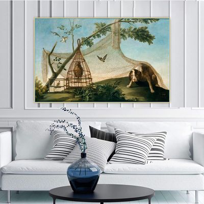 Francisco Goya Hunting with a Decoy Diamond Painting Kit, 5D Full Drill