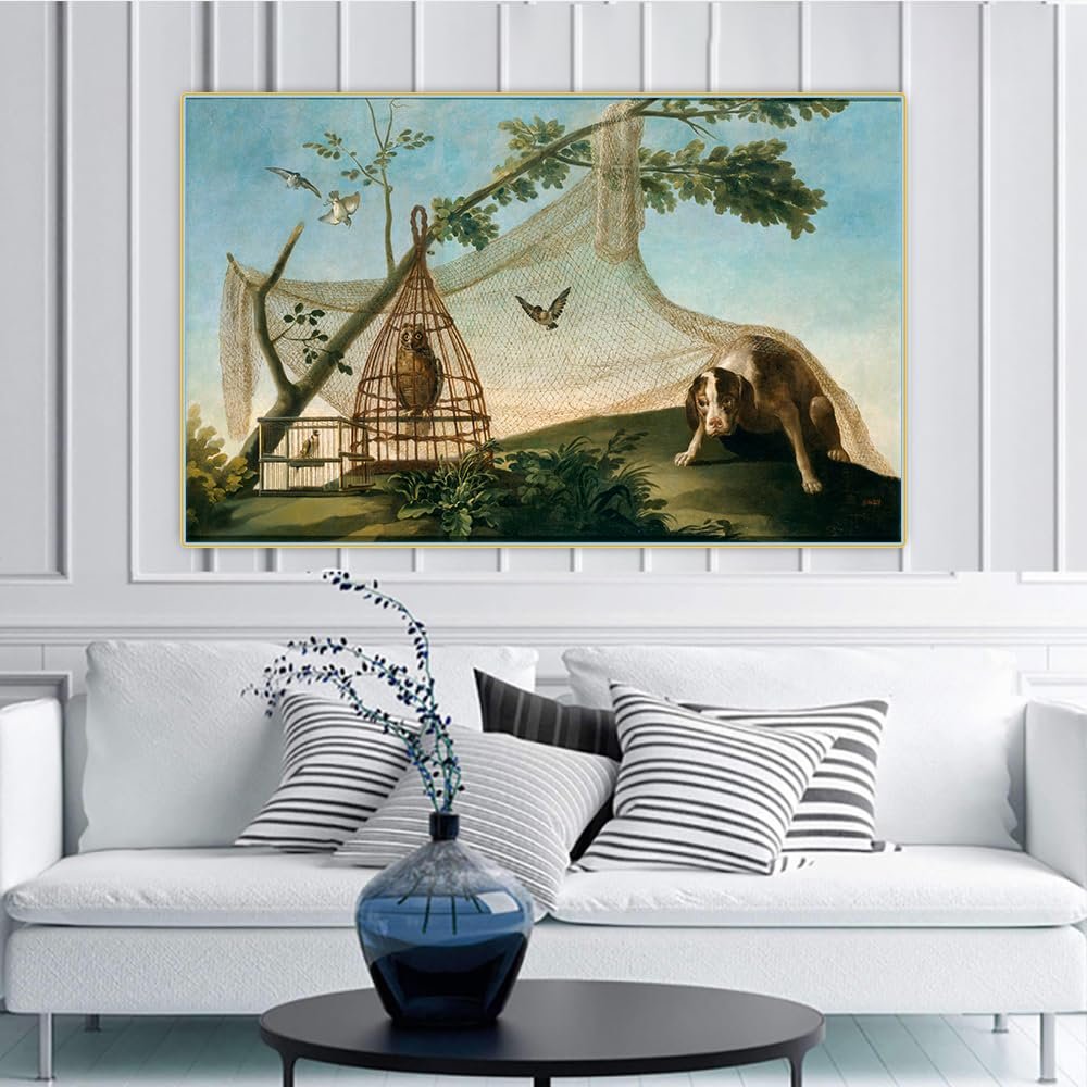 Francisco Goya Hunting with a Decoy Diamond Painting Kit, 5D Full Drill