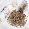 1,500 Rose Gold Letter Beads for Bracelets, 7 mm Acrylic Beads view 2