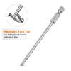QUARKZMAN T15 Security Torx Bit, 1/4-Inch Hex Shank, 100 mm, S2 Steel view 4