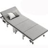 ISCBAFYX Folding Bed with Mattress, Portable Adult Bed with Adjustable Backrest view 1
