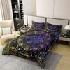 Loussiesd Scorpio Constellation Astrology 100% Cotton Bedding Set, 135 x 200 cm view 2