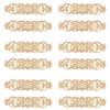 VENOAL 12-Piece 30 x 7 cm Wood Carving Appliques, Carved Corner Trim for Home Decor, Cabinets, Beds, and Decorative Onlays view 1