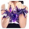 Sequin Dance Wrist Flower Bracelet, Stretchable, Color 02 view 1