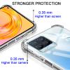 Pnakqil Case with Lanyard for Realme 8/8 Pro 4G, Clear Soft Silicone, Khaki view 2
