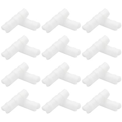 Jersvimc 24-Pack Greenhouse Clips, 2.2 cm PVC Clamps, White