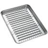LIGUOYI Stainless Steel Baking Sheet with Cooling Rack, Tongs and Brush, Nonstick, 270 x 210 mm view 1