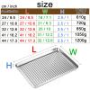 LIGUOYI Stainless Steel Baking Sheet with Cooling Rack, Tongs and Brush, Nonstick, 270 x 210 mm view 4