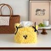 JINGLING Plush Tissue Box Cover, Cute and Decorative view 2