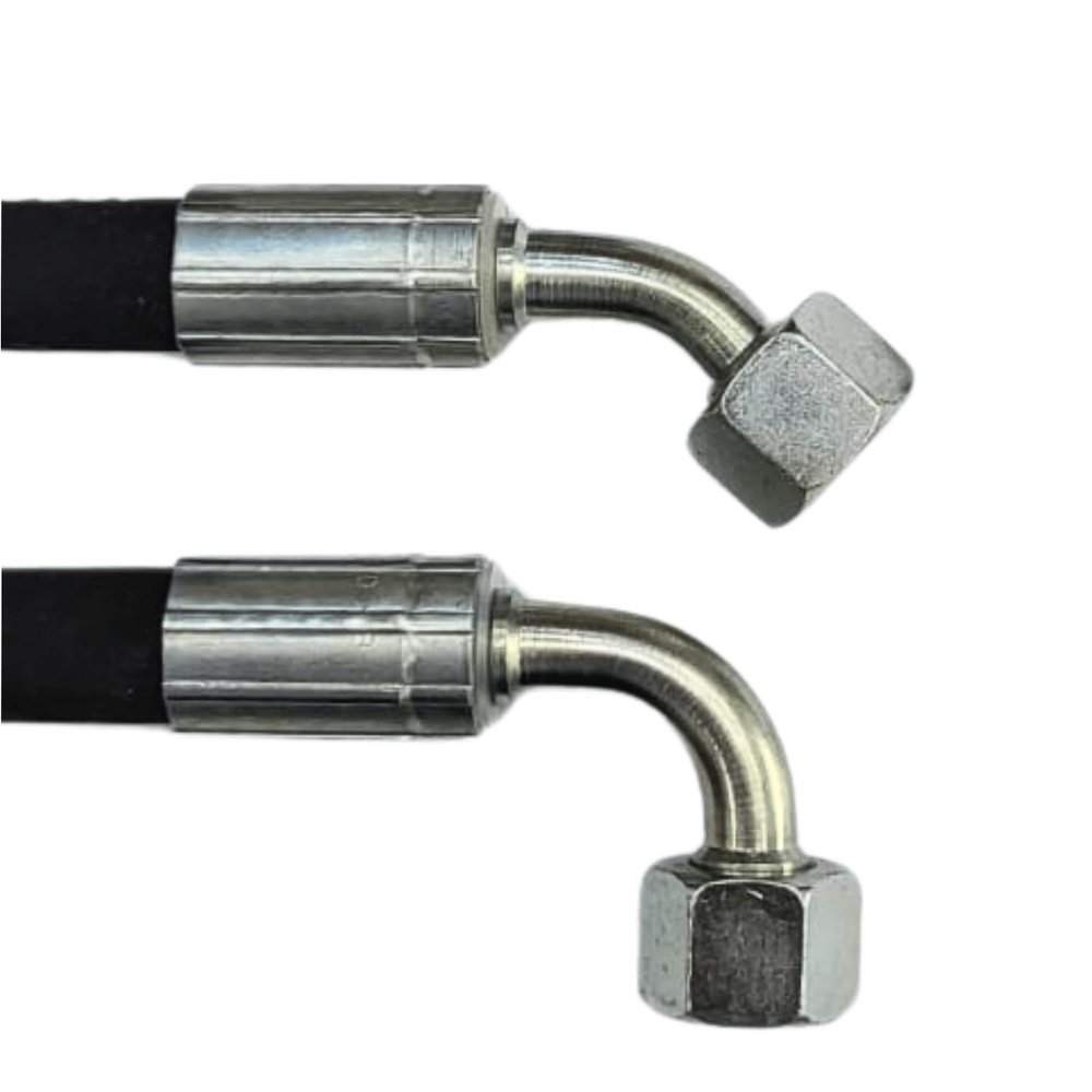 Hydraulic Hose 5,900 mm 1SN DN10, G3/8" Thread, DKR45–DKR90, 180 bar