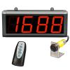 Electronic Digital Counter with Remote, 4-Digit LED Display view 1