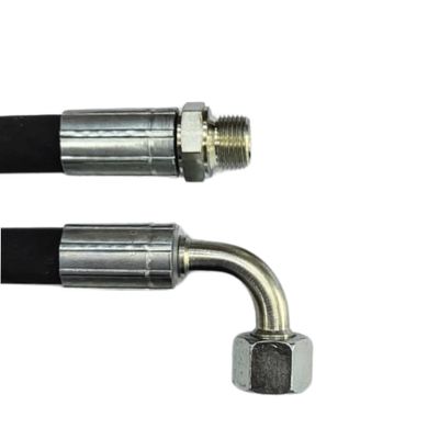 Hydraulic Hose 6800 mm 1SN DN10 | G3/8" Thread | AGR - DKR90 | Rated Pressure 180 bar